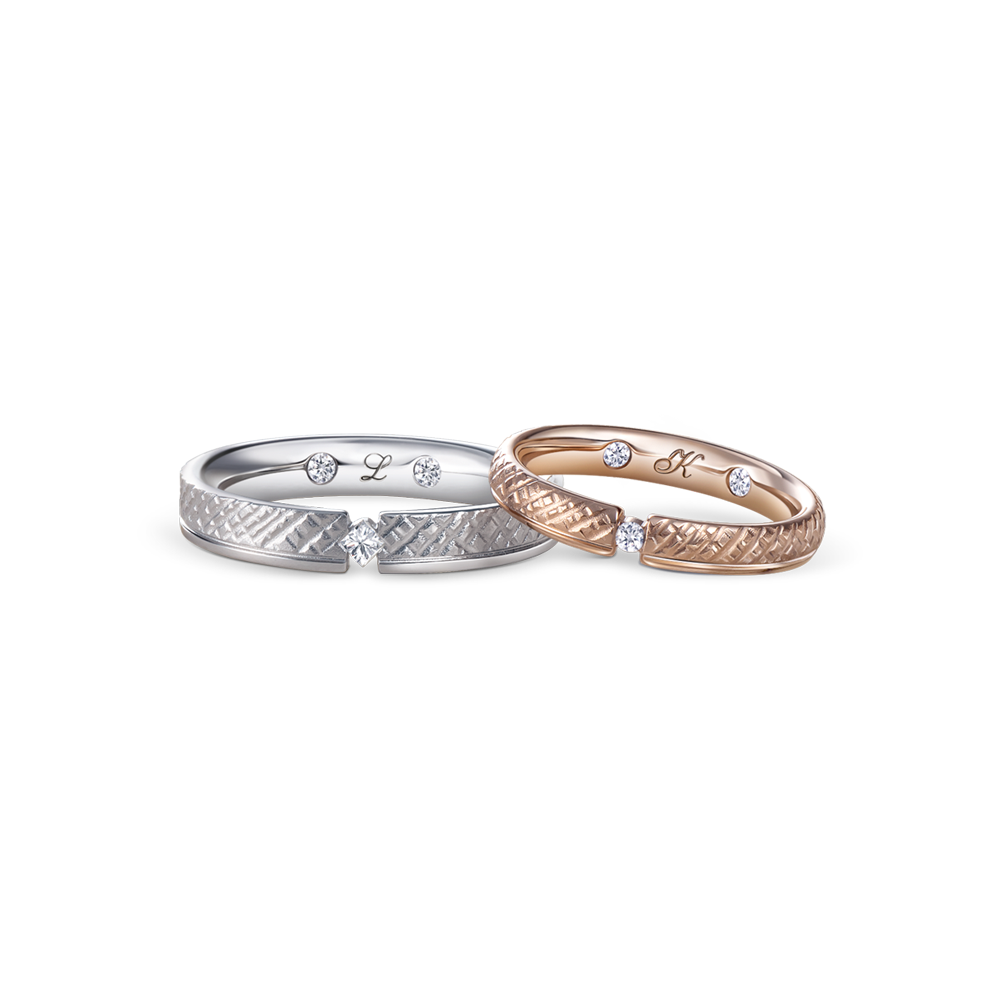 acredo wedding rings of German craftsmanship- RMF0599S