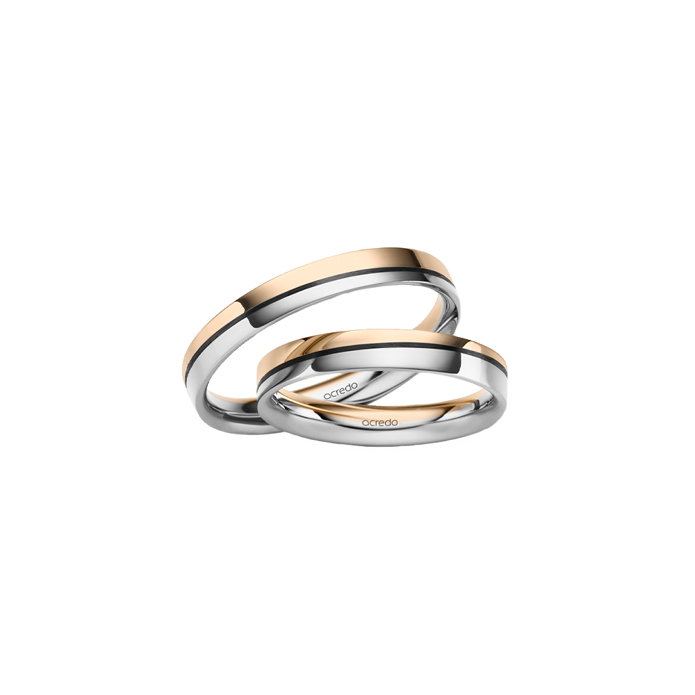acredo wedding rings of German craftsmanship- RMF0613