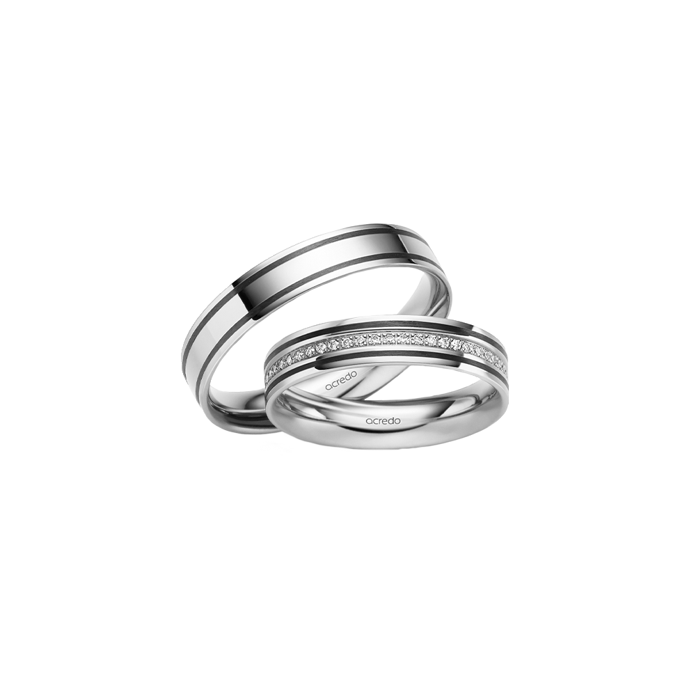 acredo wedding rings of German craftsmanship- RMF0614