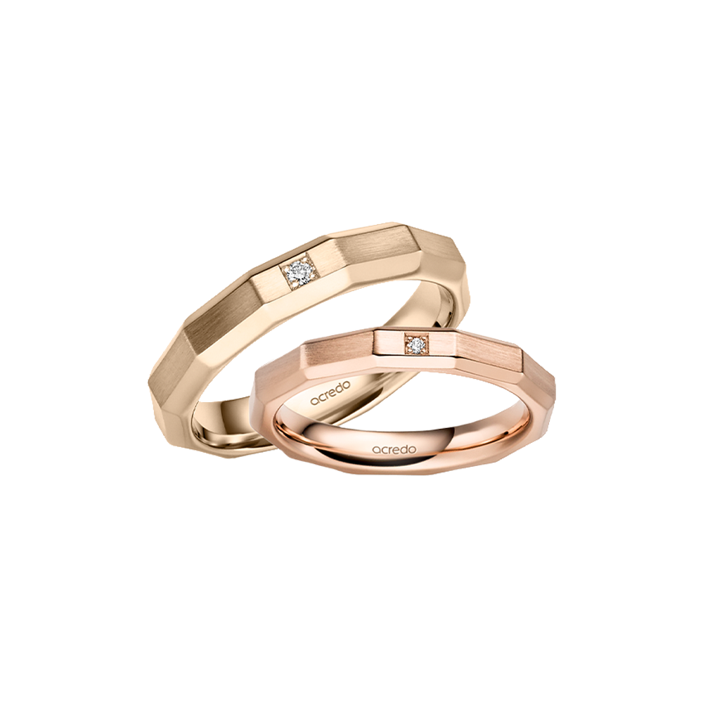 acredo wedding rings of German craftsmanship- RMF0616
