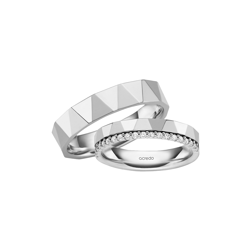 acredo wedding rings of German craftsmanship- RMF0618