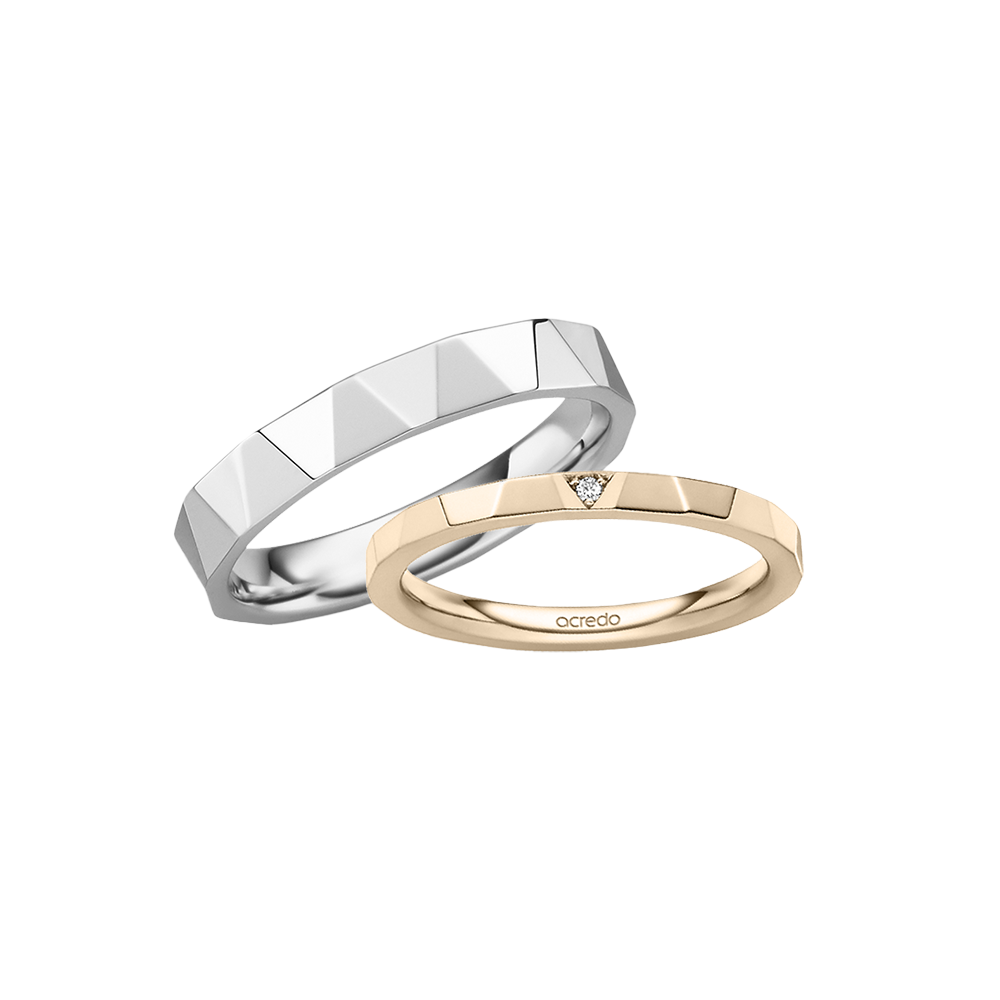 acredo wedding rings of German craftsmanship- RMF0620