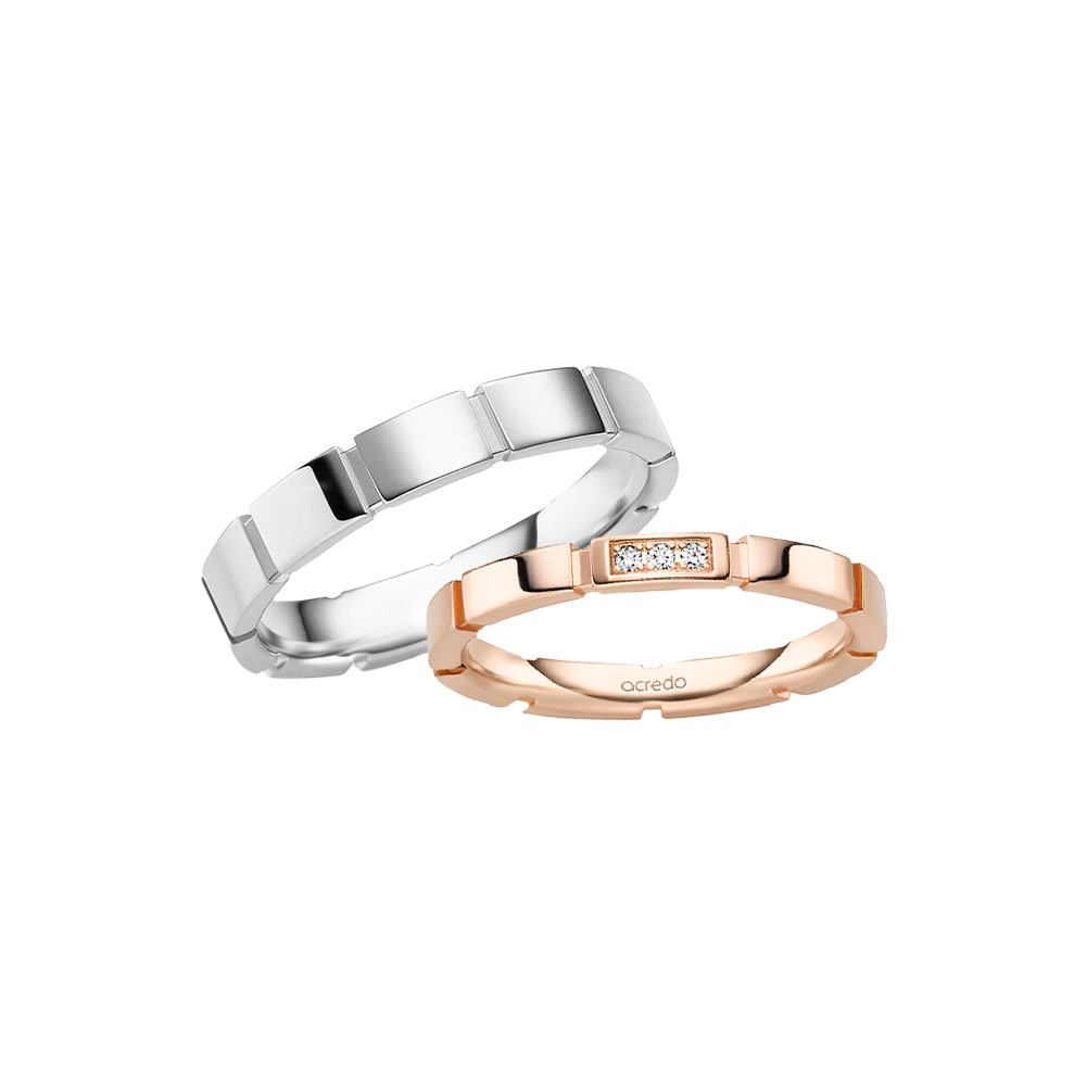 acredo wedding rings of German craftsmanship- RMF0621