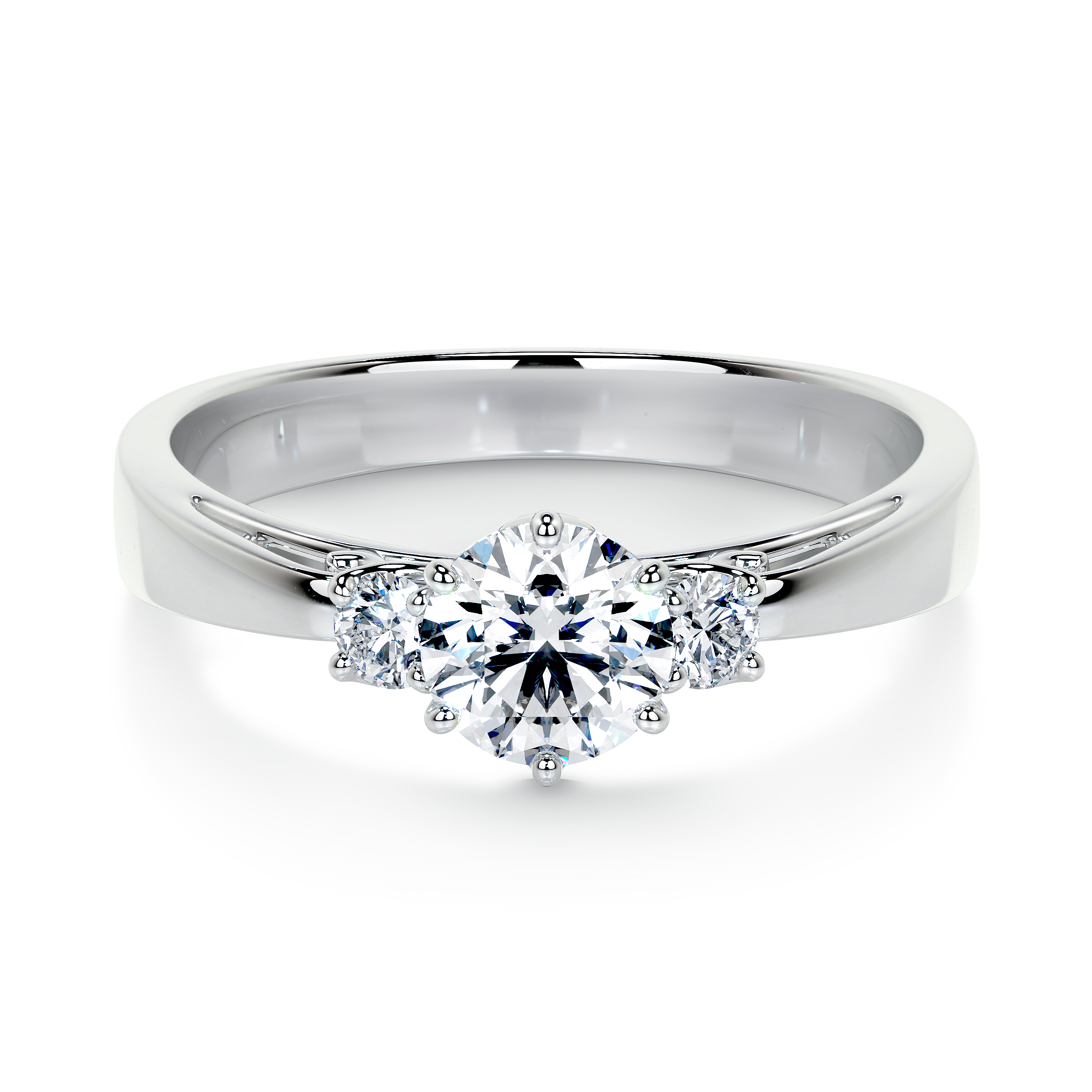 Frozen Collection Keep The Faith Wedding series Engagement ring RSDF02