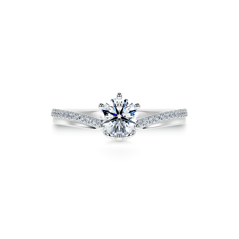 Mickey Mouse Become One Wedding series Engagemnt ring RSDM06