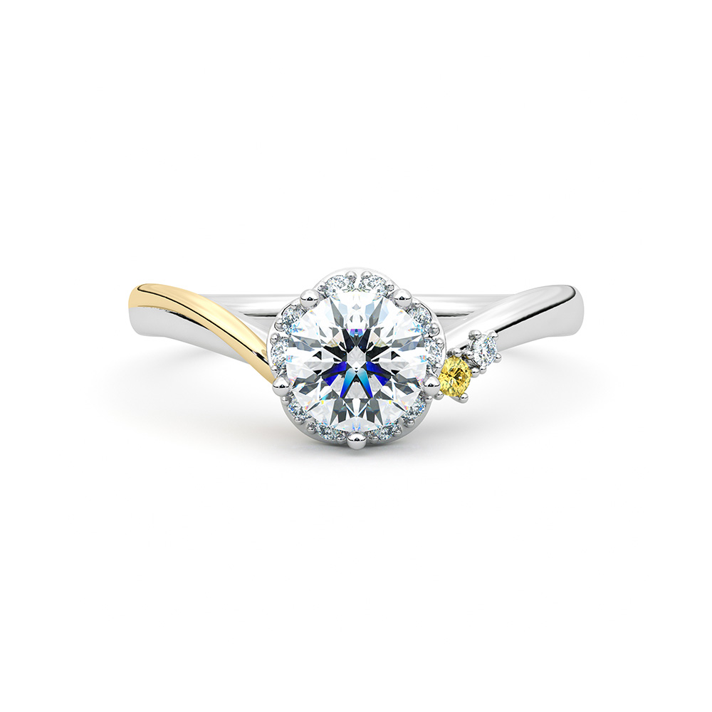Winnie the Pooh Dream Garden Engagement ring RSDW03