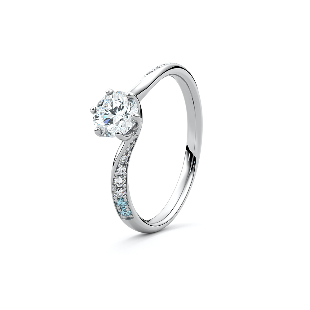 Lovers : Engagement Ring RS010